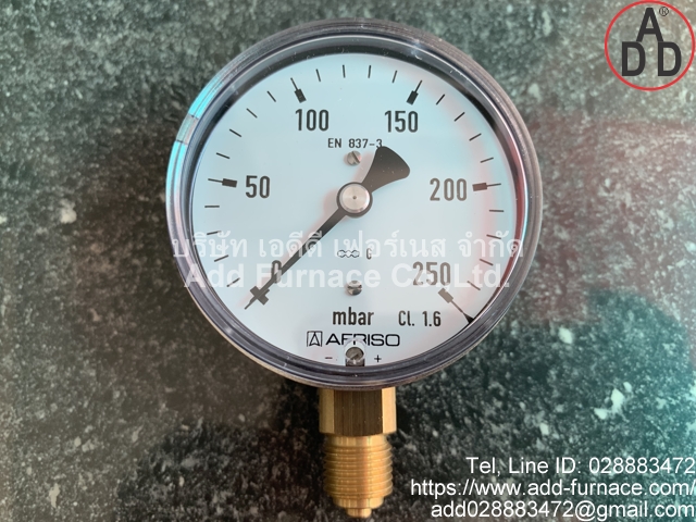 Afriso Pressure Gauge 0~250mbar (1)